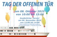 08. Oktober 2025: Tag der offenen Tür am Schulschiff